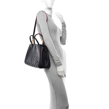 Louis Vuitton Empreinte Montaigne MM Marine Rouge 2 of 10