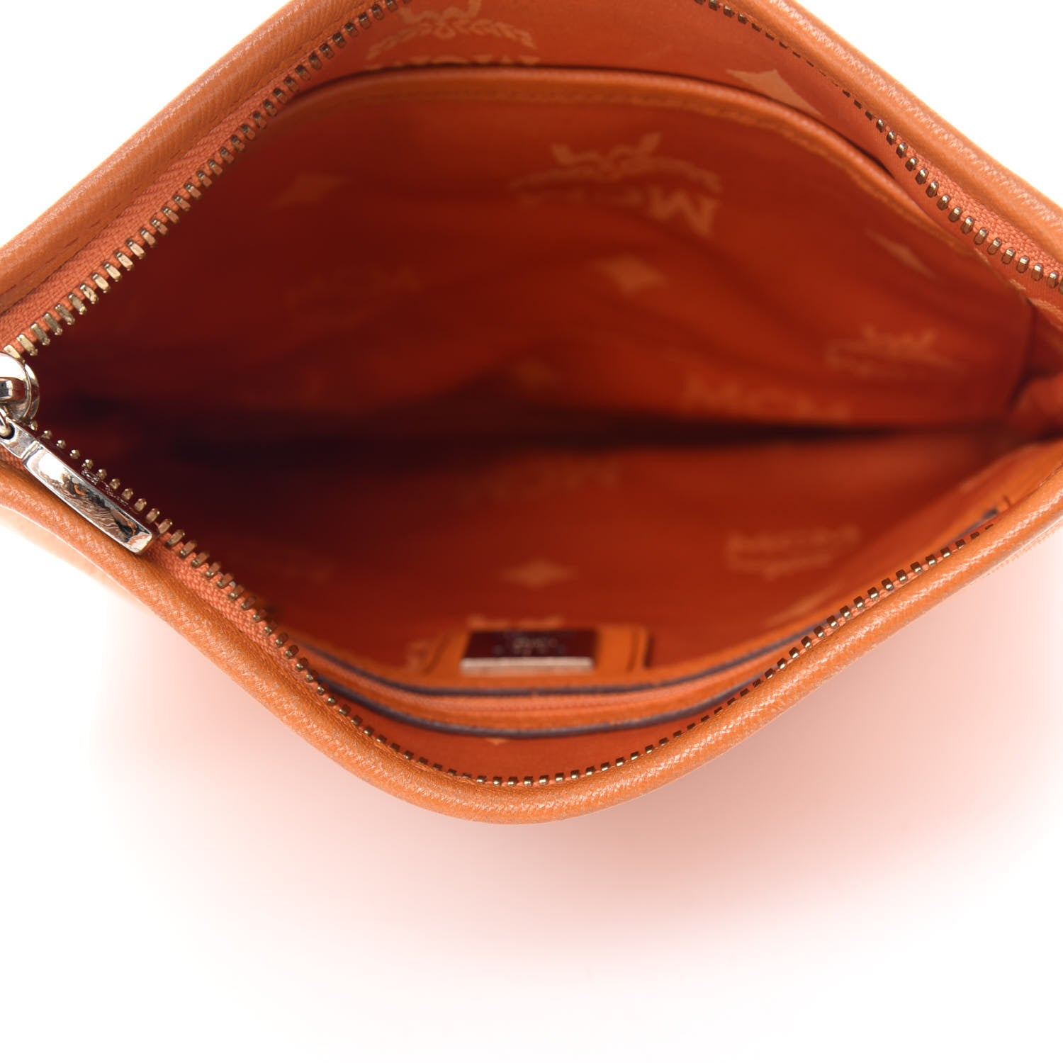 MCM Coated Canvas Messenger Orange 5 of 11