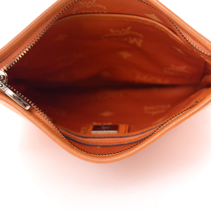 MCM Coated Canvas Messenger Orange 5 of 11