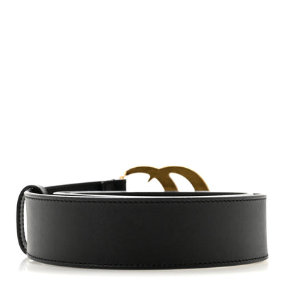 Gucci Calfskin Double G 40mm Belt 80 32 Black 2 of 7
