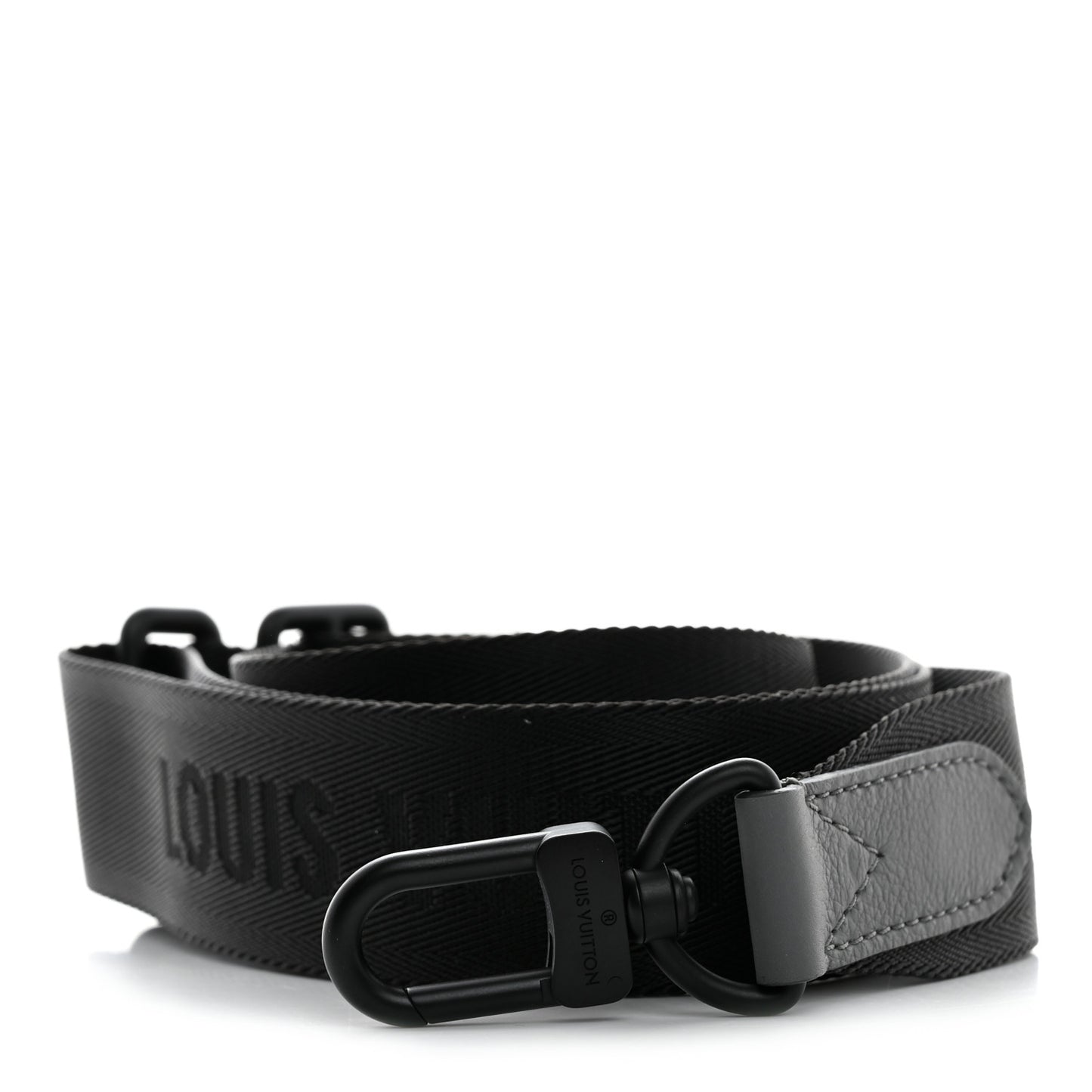Monogram Trio Messenger Shoulder Strap Black