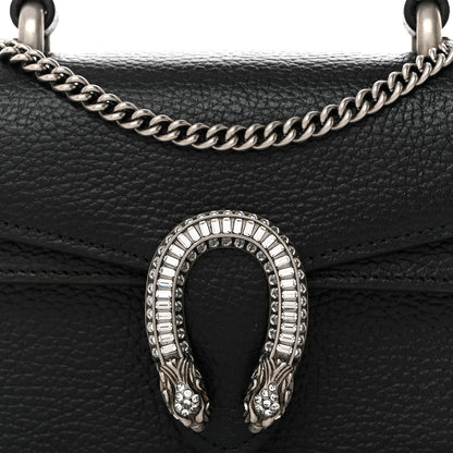 Gucci Dollar Calfskin Crystal Mini Dionysus Top Handle Bag Black Crystal 8 of 10