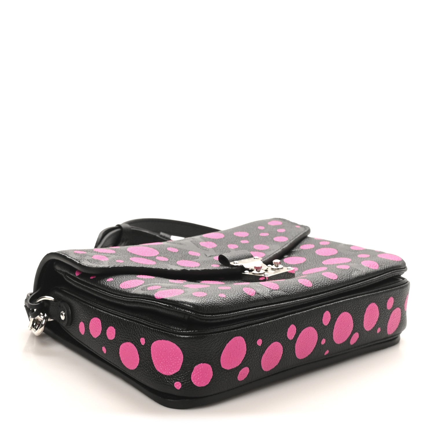 Louis Vuitton LV x YK Empreinte Monogram Giant Pochette Metis Black Fuchsia 4 of 9