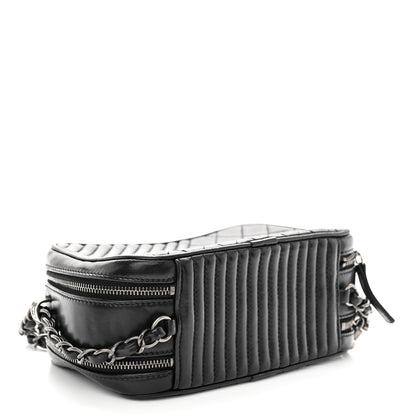 Chanel Lambskin Quilted Small Coco Boy Camera Bag Black 4 of 12