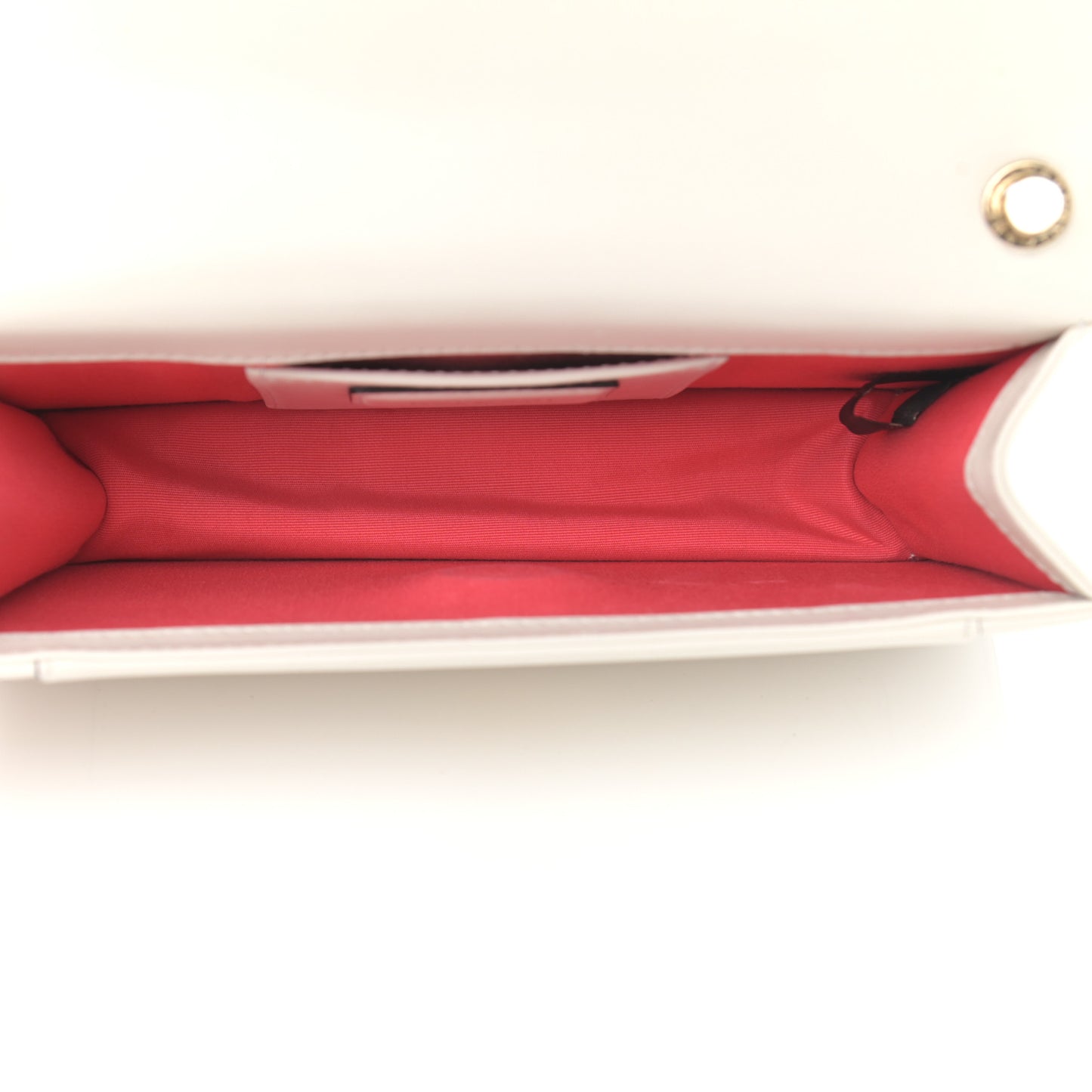 Calfskin Serpenti Forever Crossbody Bag White