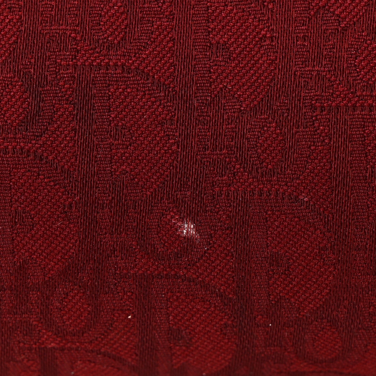 Monogram Pouch Red