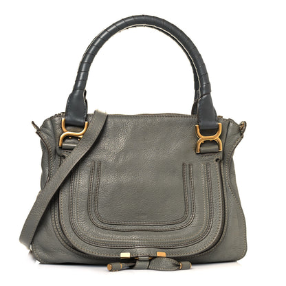 Chloe Calfskin Medium Marcie Satchel Cashmere Grey 1 of 31