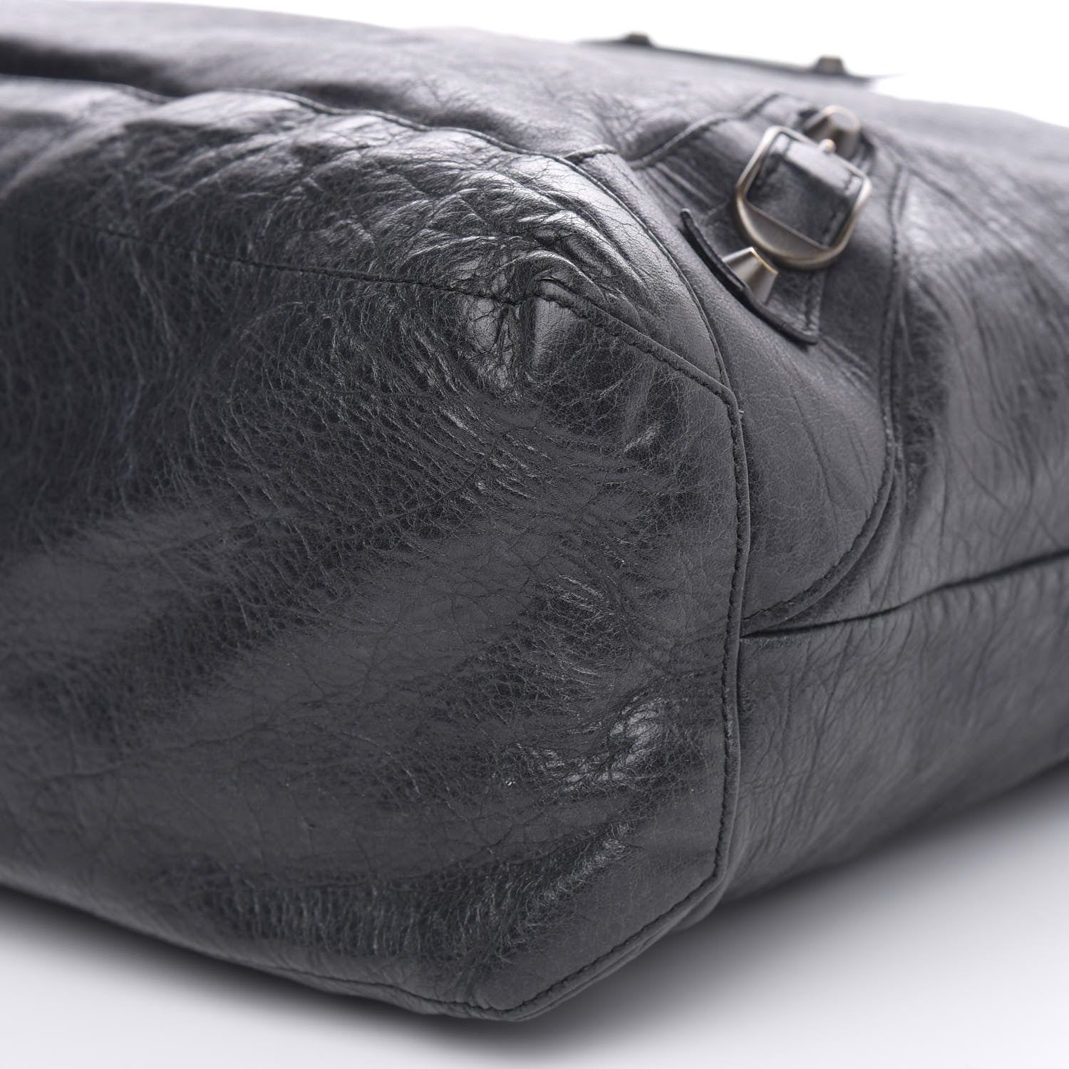 Balenciaga Agneau Classic Hardware Day Hobo Black 11 of 16