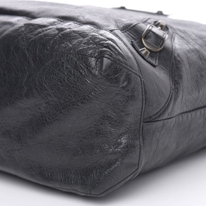 Balenciaga Agneau Classic Hardware Day Hobo Black 11 of 16