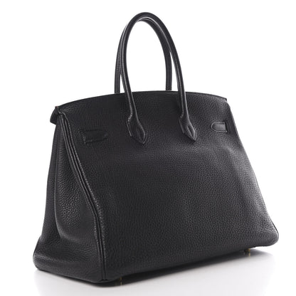 Hermes Togo Birkin 35 Black 3 of 17