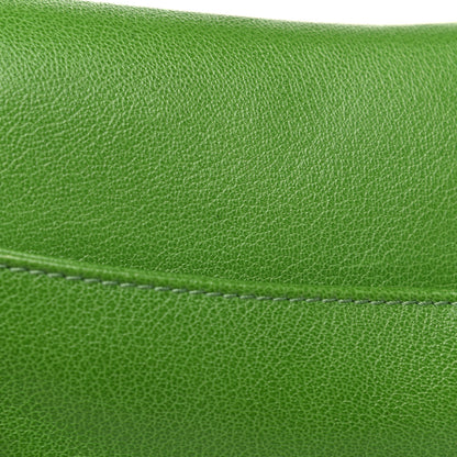 Christian Dior Calfskin Saddle Bag Green 13 of 15