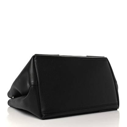 Balenciaga Calfskin S Navy Cabas Black 4 of 7