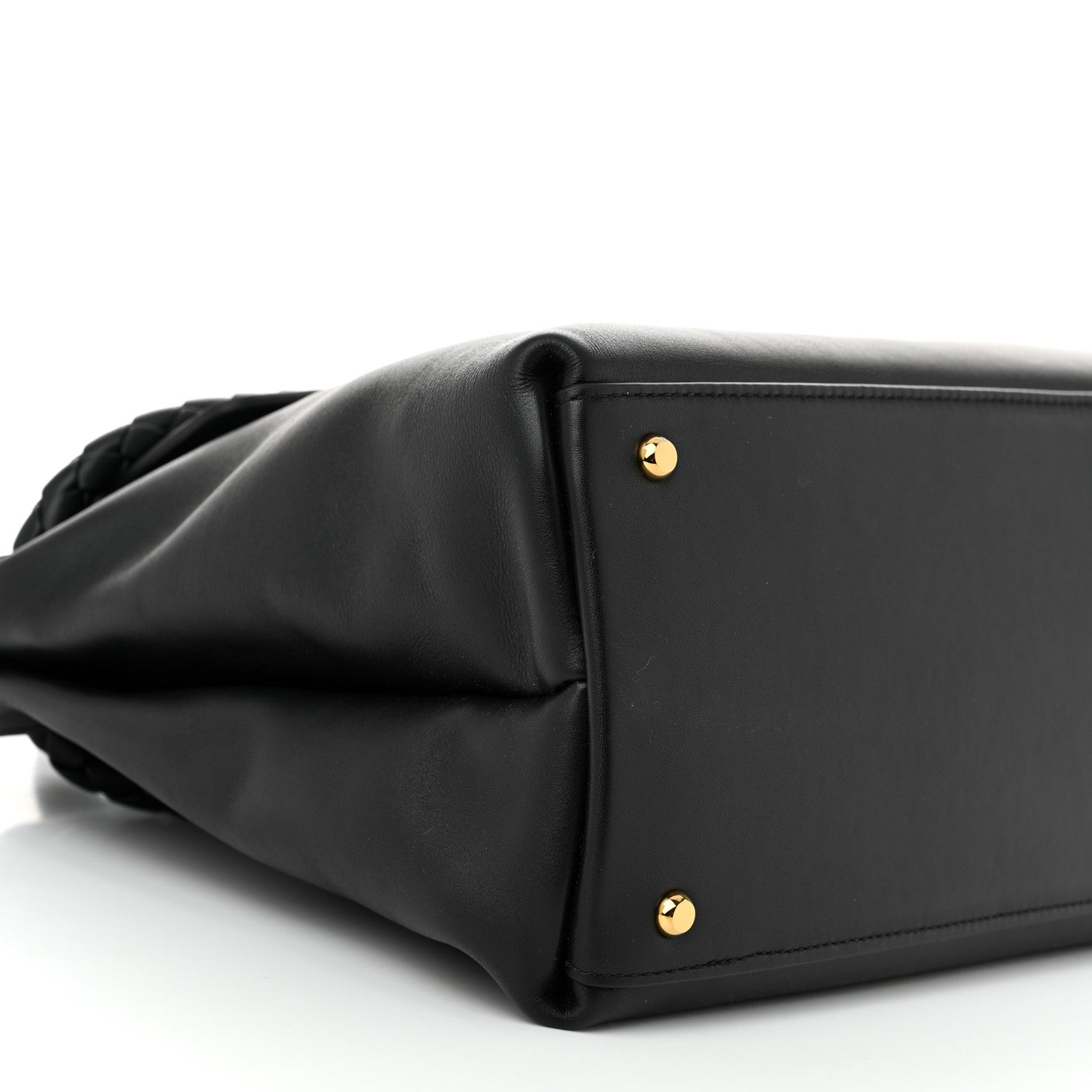 Bottega Veneta Silky Calfskin Medium Ciao Ciao Black 10 of 11