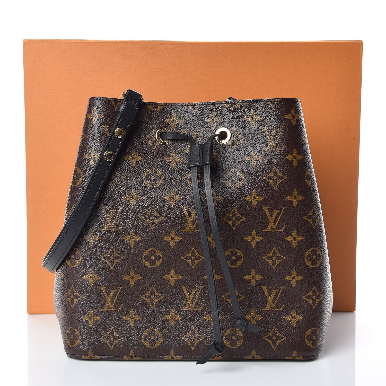 Louis Vuitton Monogram Neonoe MM Black 10 of 10