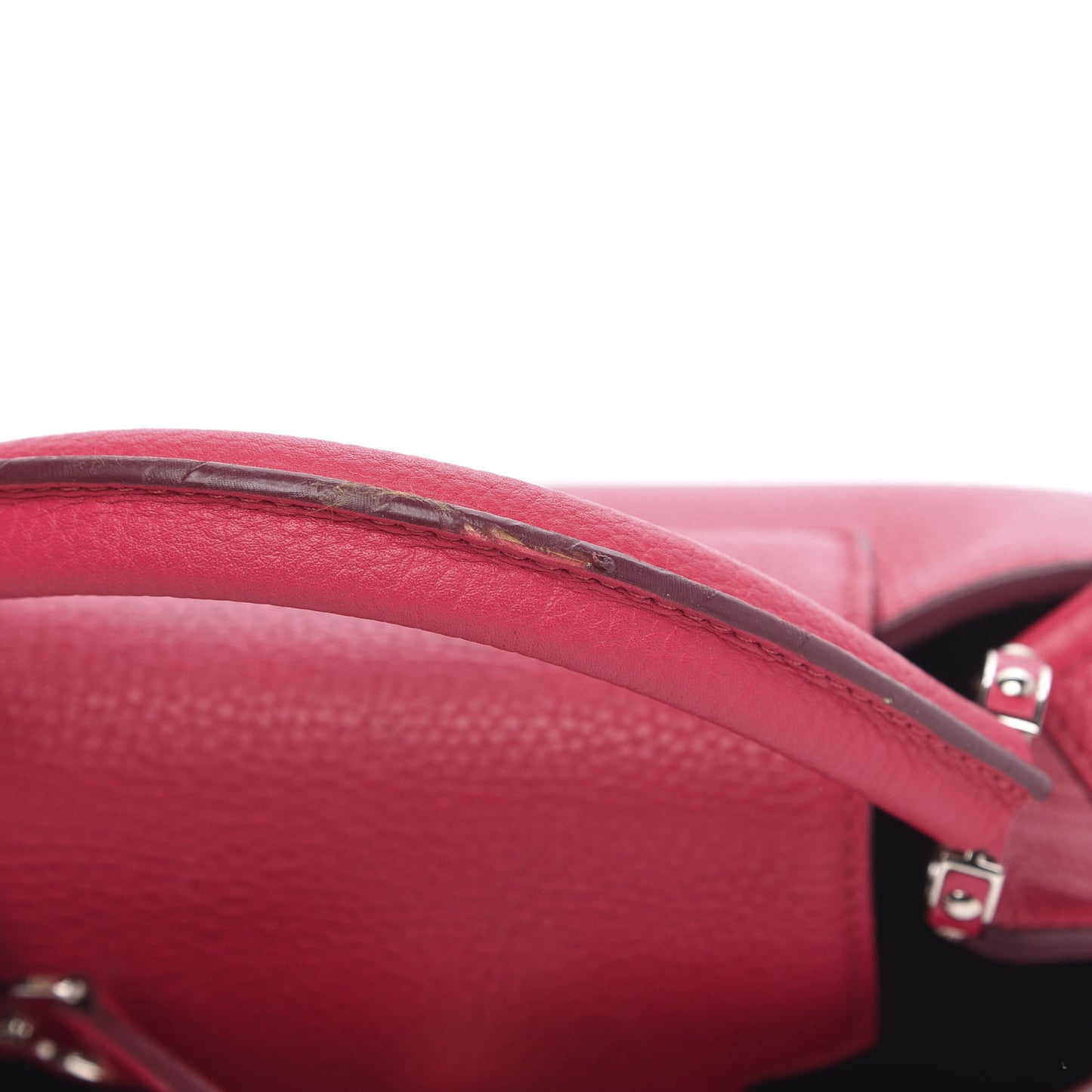 Taurillon Capucines BB Fuchsia