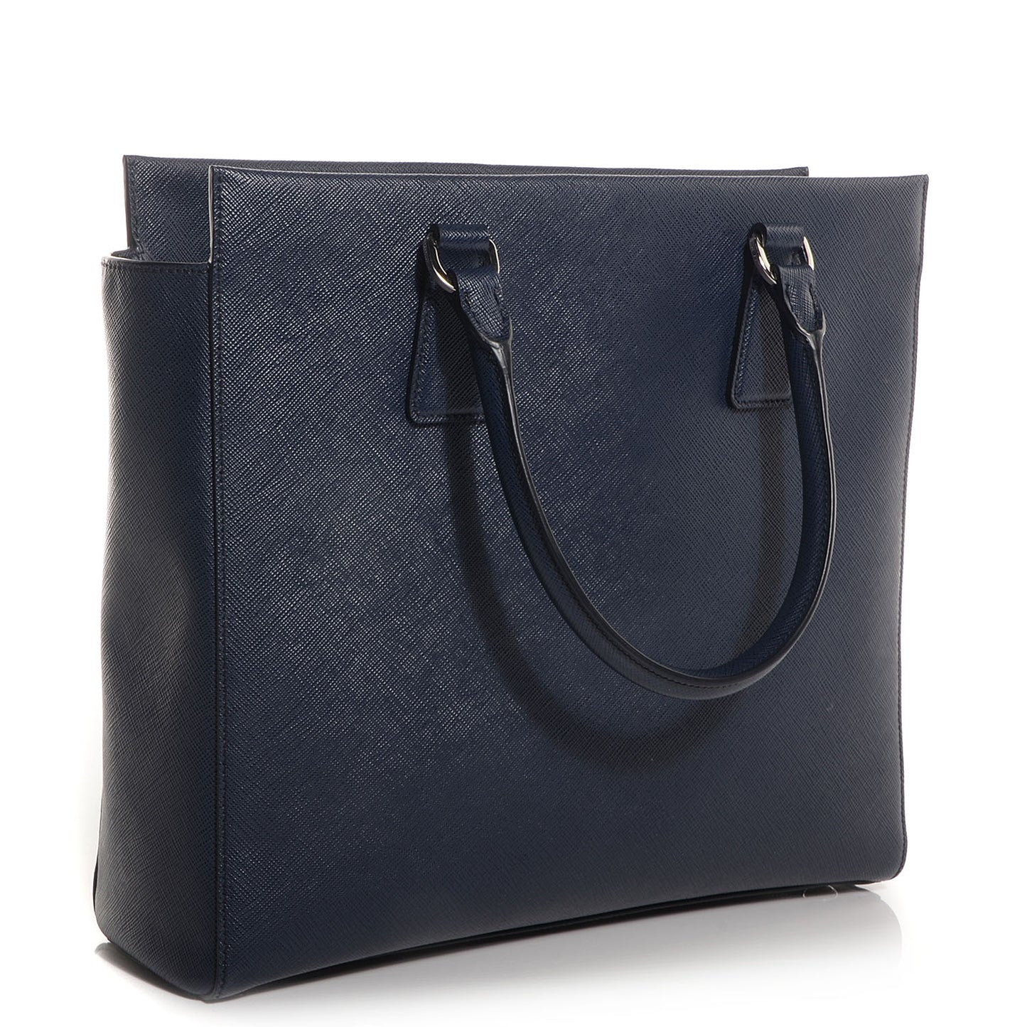 Saffiano Lux Double Handle Shopping Tote Baltico