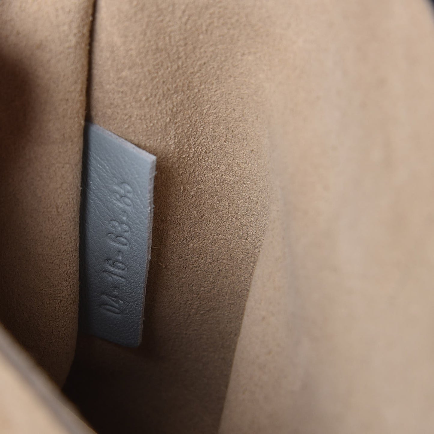 Suede Smooth Calfskin Drew Shoulder Bag Fresh Blue
