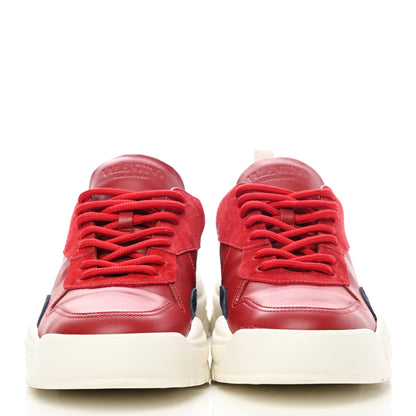 Valentino Garavani Calfskin Mens Gumboy Sneakers 39.5 Red White 2 of 10