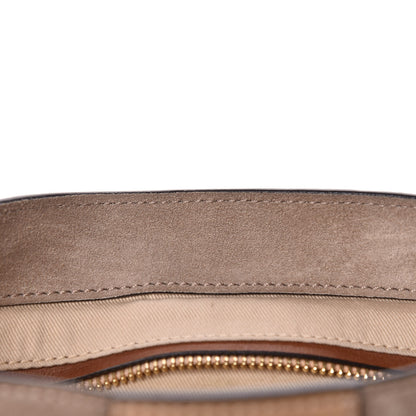 Chloe Suede Calfskin Small Lexa Shoulder Bag Motty Grey 14 of 21