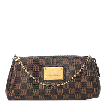Louis Vuitton Damier Ebene Eva Clutch 1 of 8