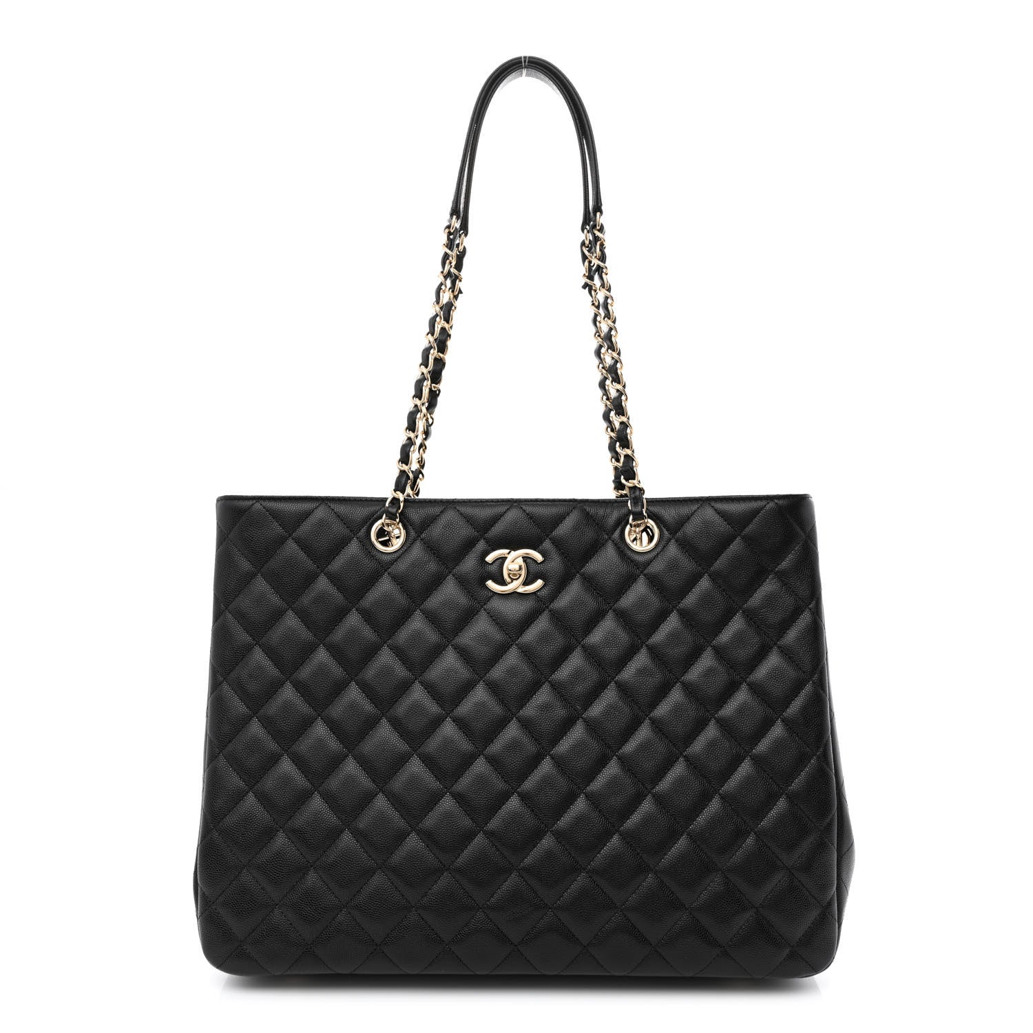 Chanel Caviar Quilted Large Shopping Tote Black 1 of 11