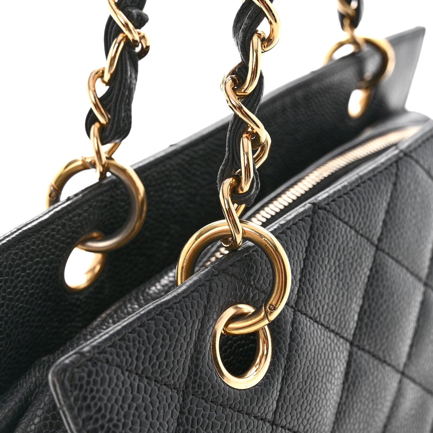 Chanel Caviar Quilted Petit Timeless Tote PTT Black 11 of 16