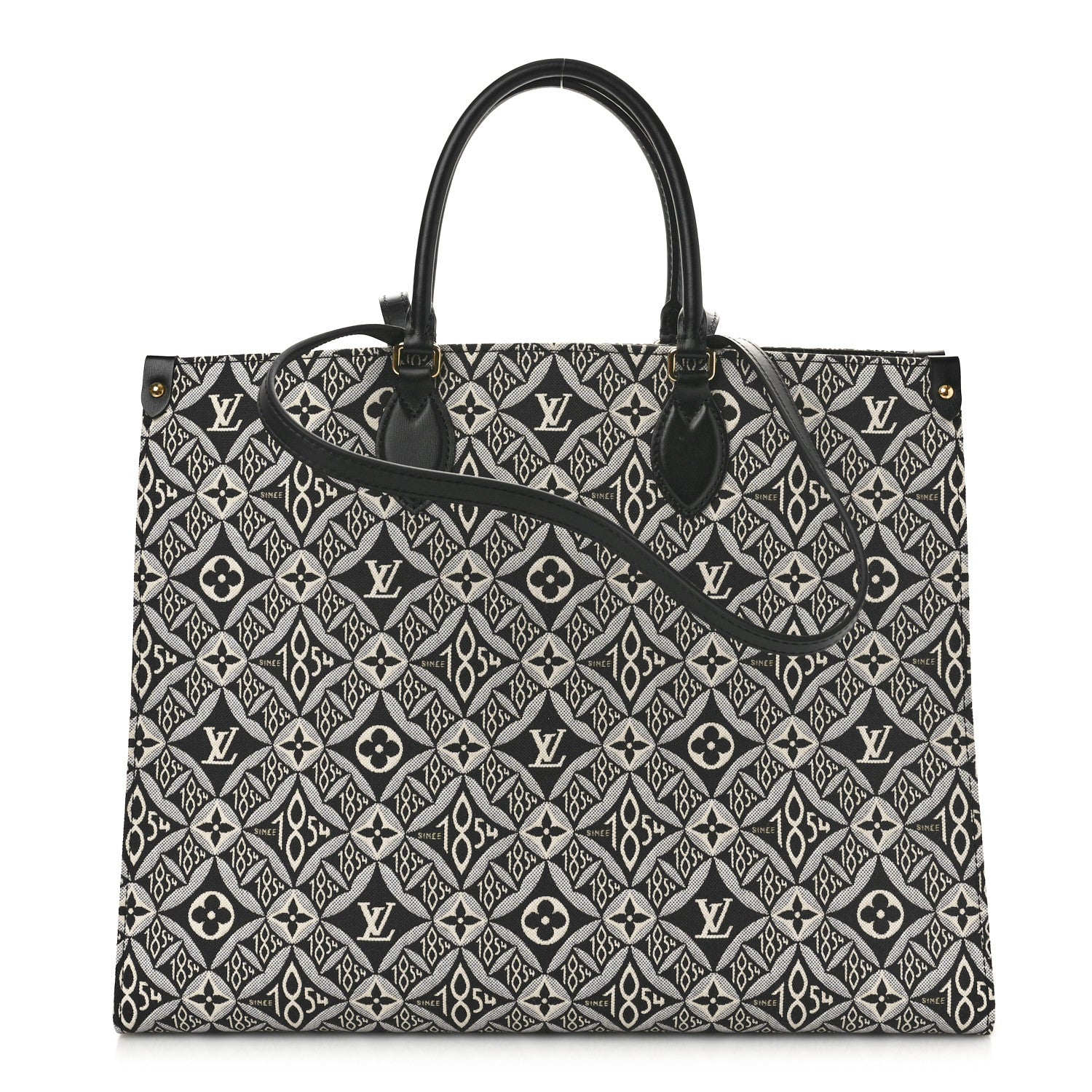 Louis Vuitton Jacquard Since 1854 Onthego GM Grey 1 of 10