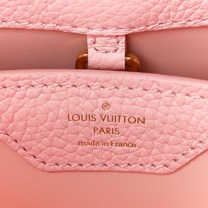 Louis Vuitton Taurillon Capucines BB Rose Jasmin 7 of 10