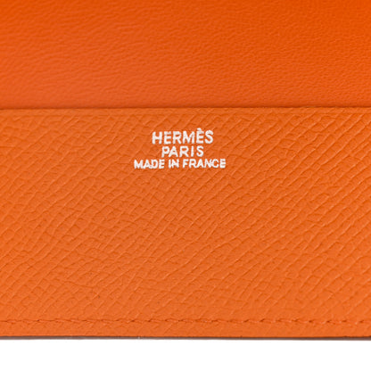 Hermes Epsom M2 Magellan Passport Holder Orange 6 of 7
