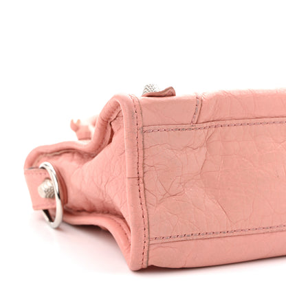 Balenciaga Agneau Giant 12 Silver Hardware Mini City Rose Peche 6 of 13