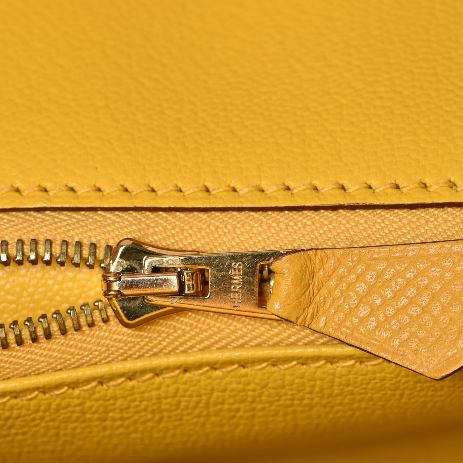 Hermes Epsom Birkin 35 Jaune D'Or 11 of 29