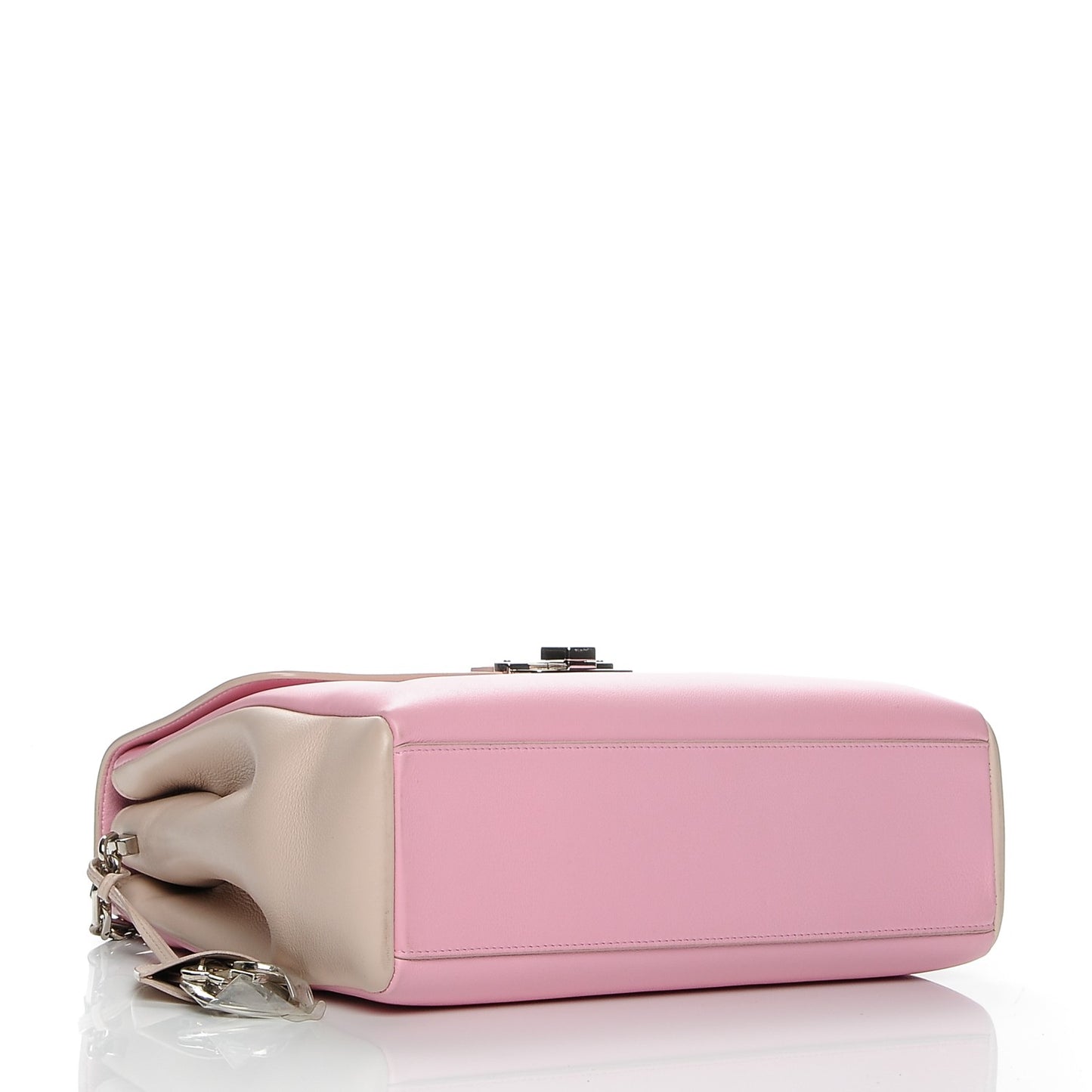 Calfskin Large Diorling Rose Candy