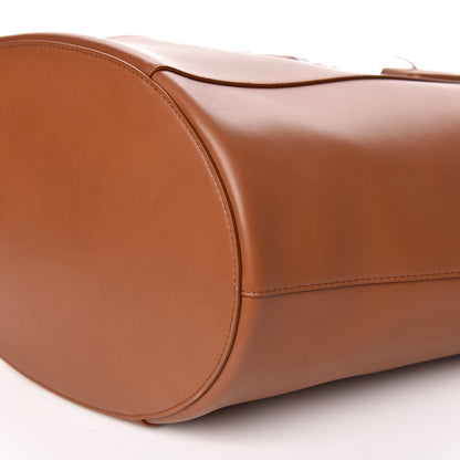 Bottega Veneta Calfskin Basket Tote Wood 10 of 11