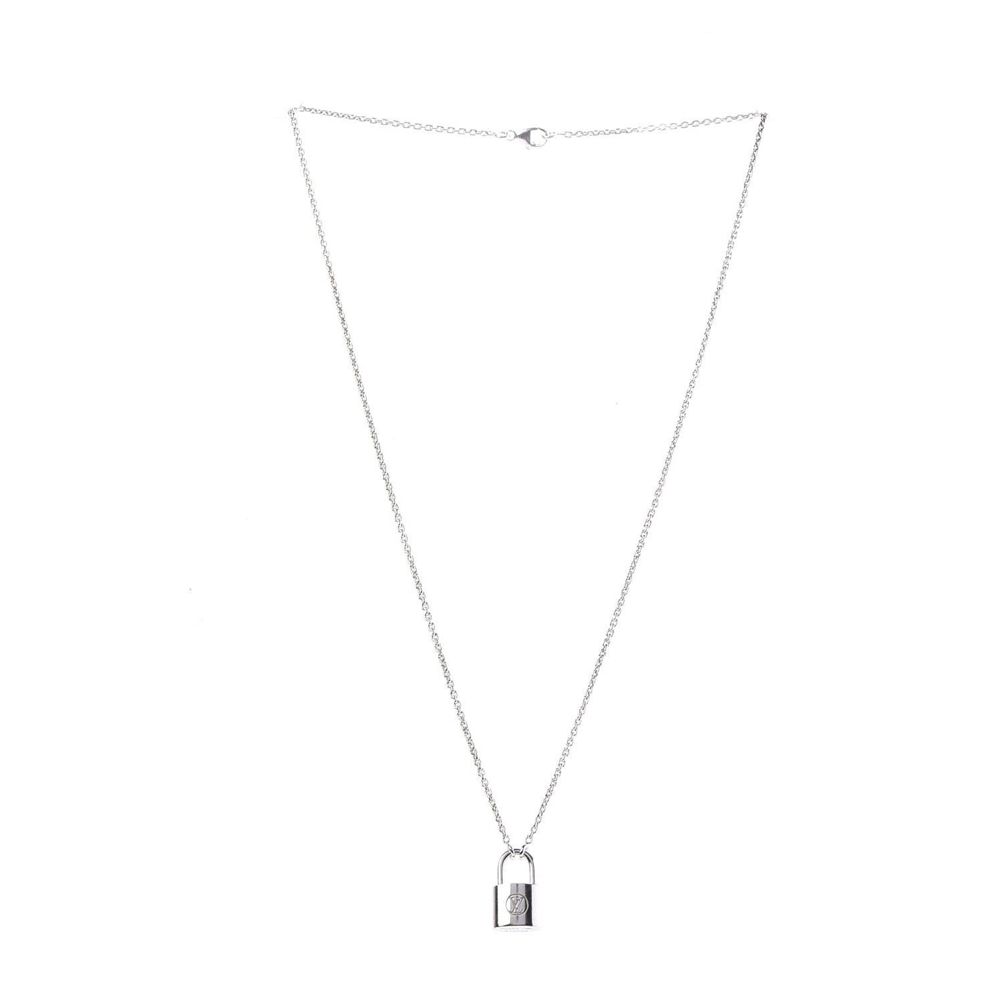 Sterling Silver Lockit Necklace