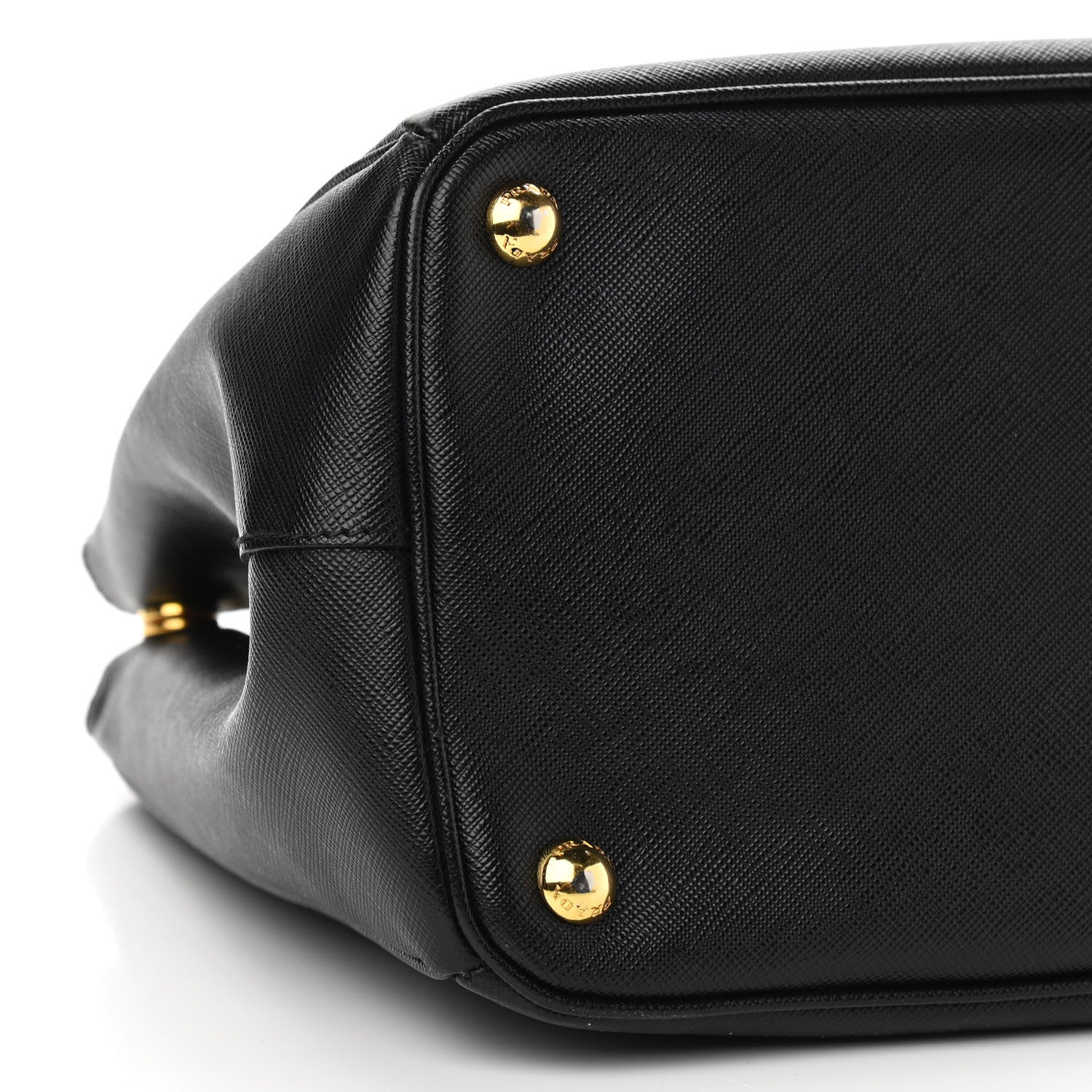 Prada Saffiano Medium Galleria Double Zip Tote Black 8 of 10