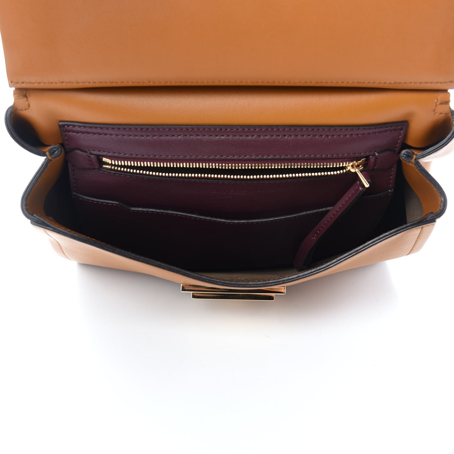 Calfskin Small Mystic Shoulder Bag Desert
