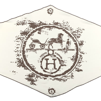 Hermes Silk Voyage d'Hermes Scarf 4 of 4