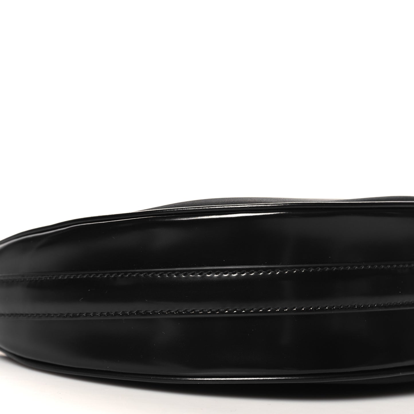 Re-Nylon Spazzolato Arque Shoulder Bag Black
