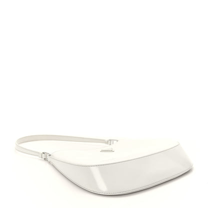 Prada Spazzolato Cleo Shoulder Bag White 4 of 8