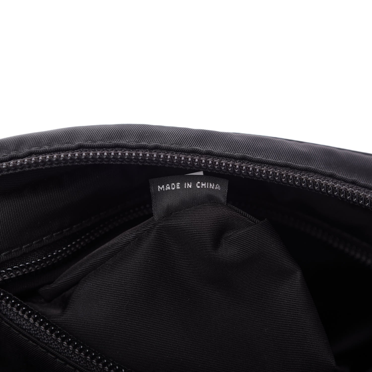 Prada Tessuto Nylon Belt Bag Black 9 of 10