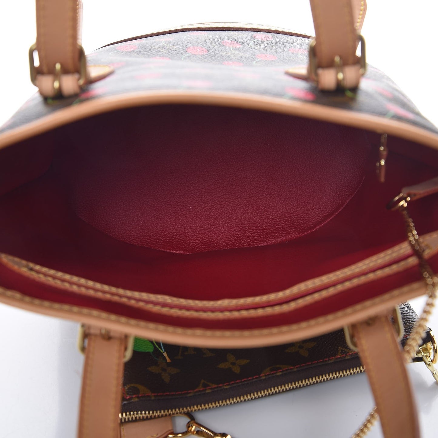Monogram Cerises Bucket Bag