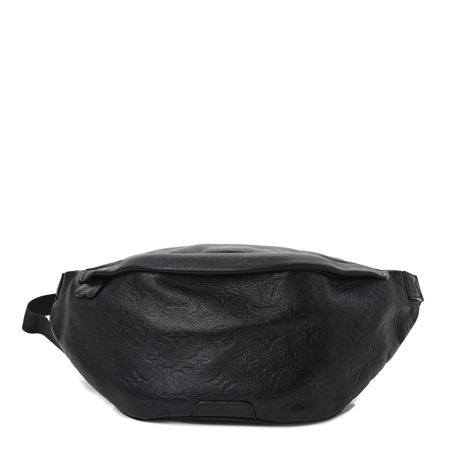 Louis Vuitton Calfskin Monogram Shadow Discovery Bumbag Black 1 of 8