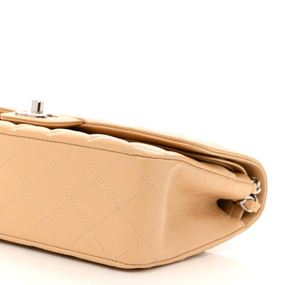 Chanel Caviar Quilted Medium Double Flap Beige 10 of 10