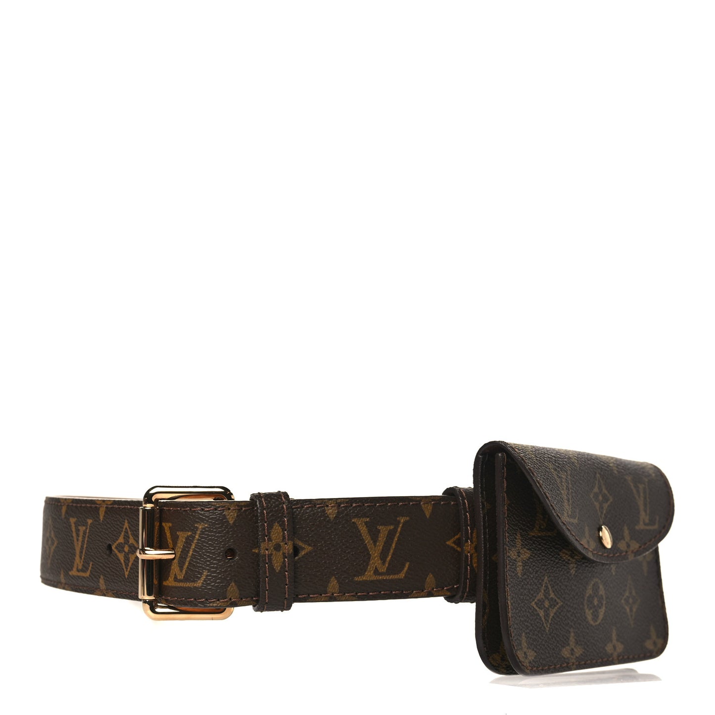 Monogram Ceinture Pochette Solo Belt 90 36