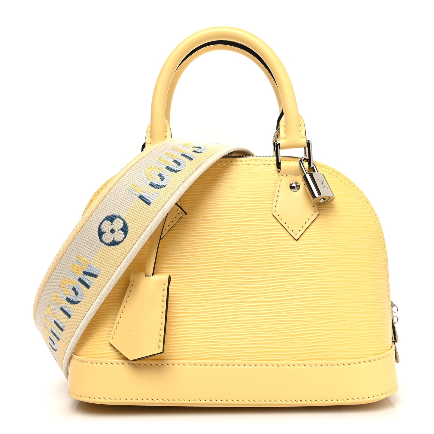 Epi Jacquard Alma BB Jaune Plume