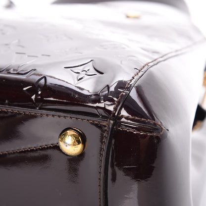 Louis Vuitton Vernis Montaigne MM Amarante 10 of 10