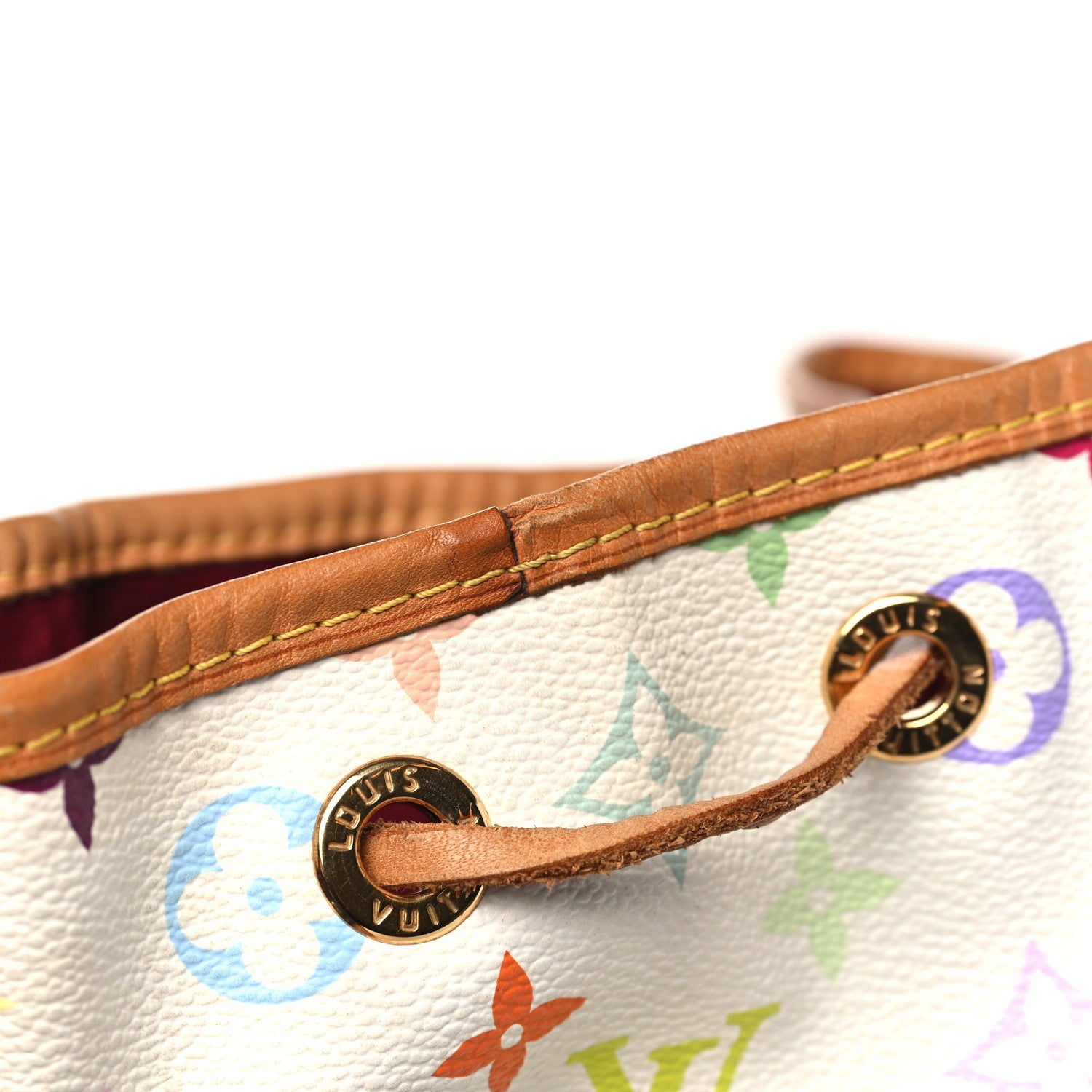 Louis Vuitton Monogram Multicolor Petit Noe White 11 of 13