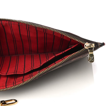 Louis Vuitton Damier Ebene Neverfull MM GM Pochette 5 of 13
