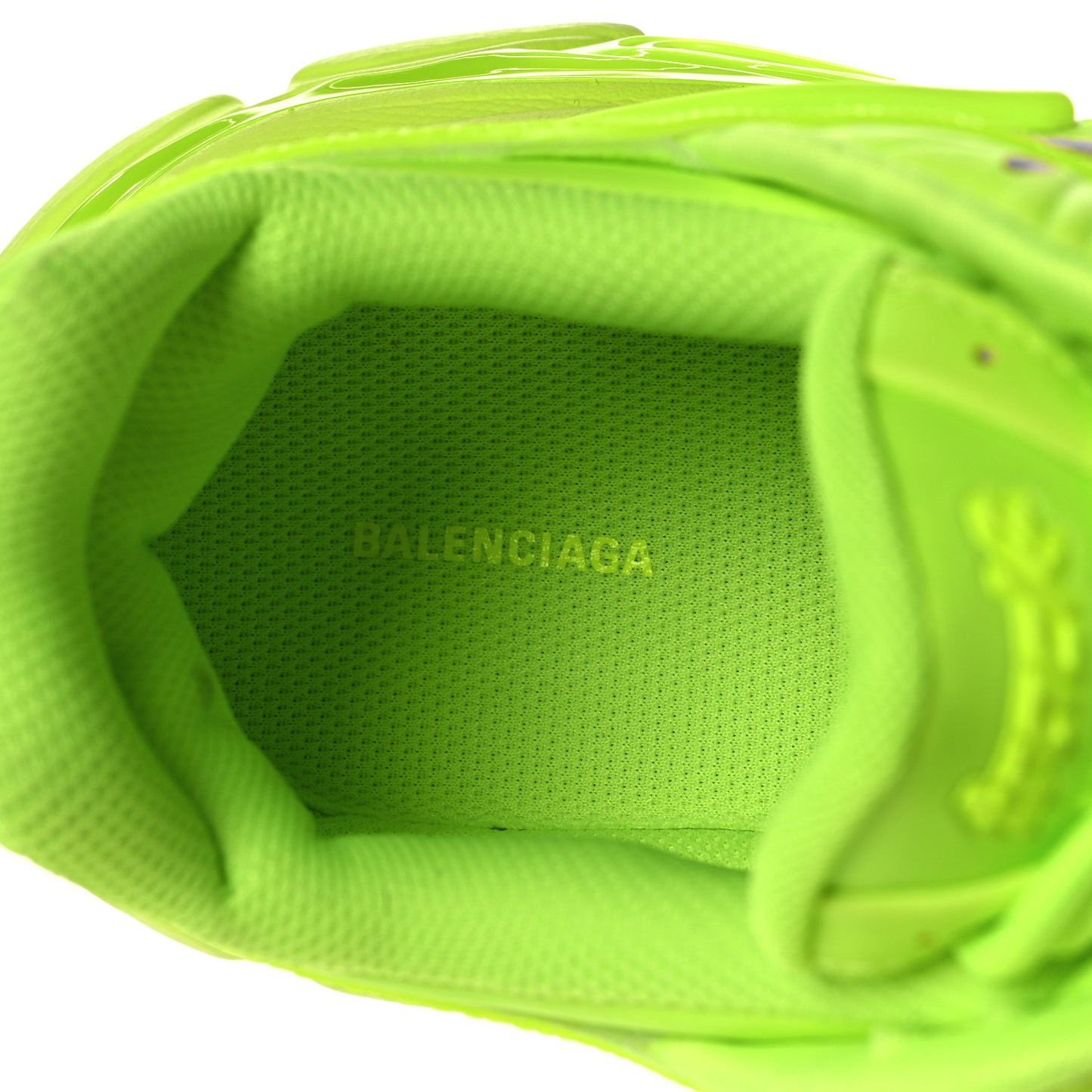 Rubber Mesh Monocolor Mens Track.2 Open Sneakers 41 Fluo Yellow