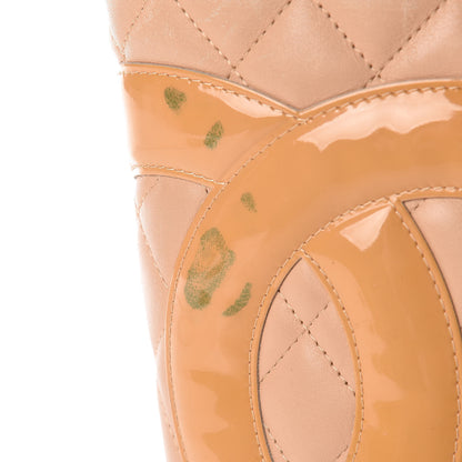 Chanel Calfskin Quilted Large Cambon Tote Beige 20 of 23